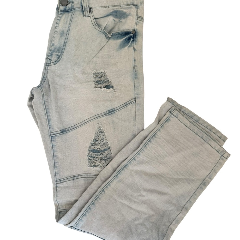Trendy Distressed Skinny Jeans for Men